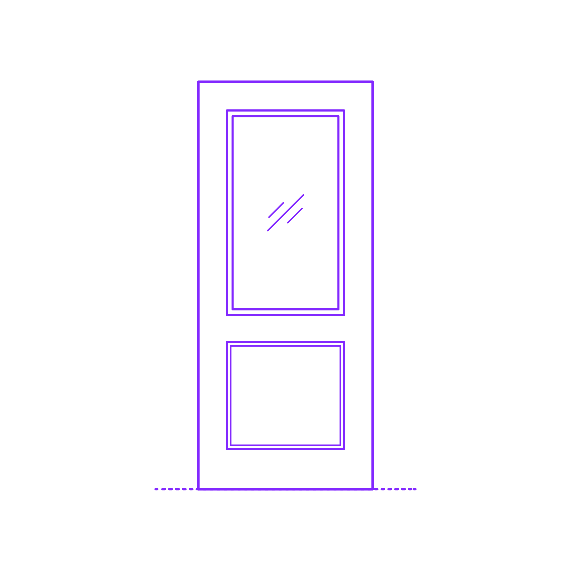 Buildings Exterior Doors Lite Entry Door 2 Panels Line Tracing Svg Vector Free Vectors